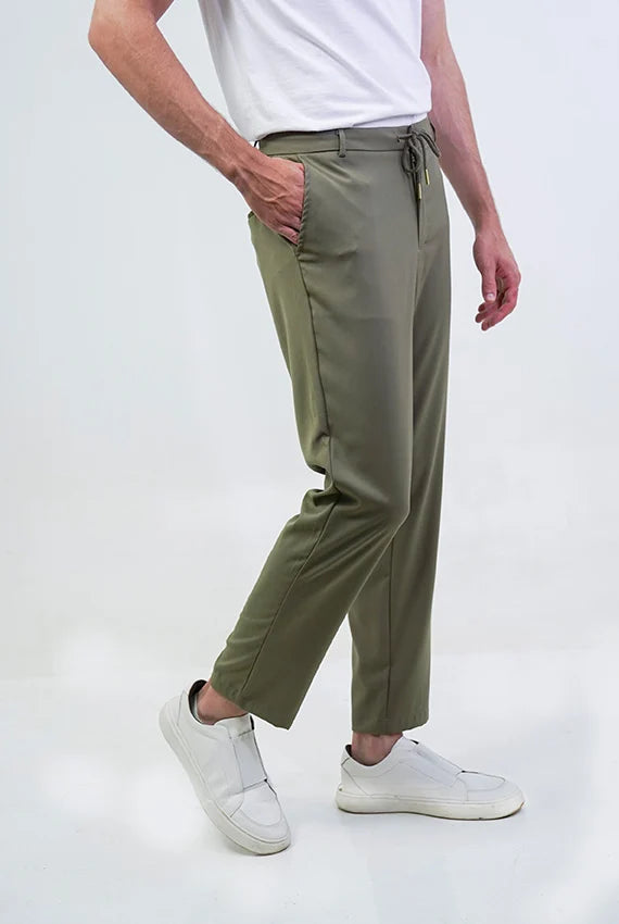Calça alfaiataria poliviscose gold