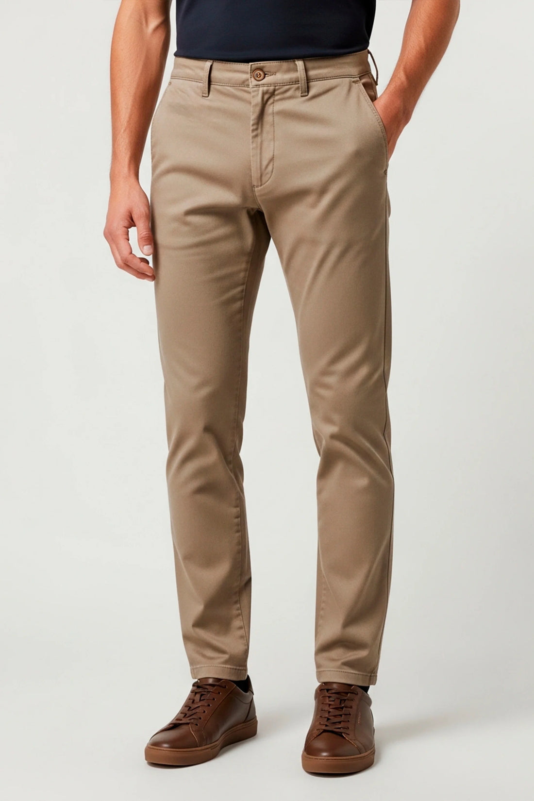 Calça sarja slim iron 2.0