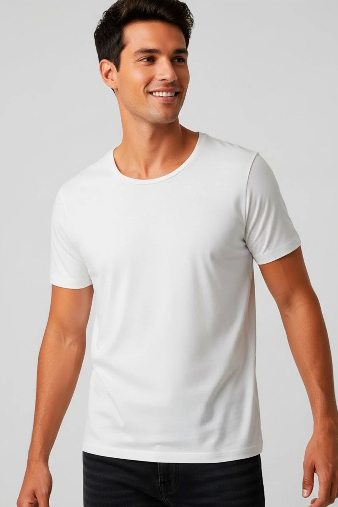 Camiseta premium algodão egípcio