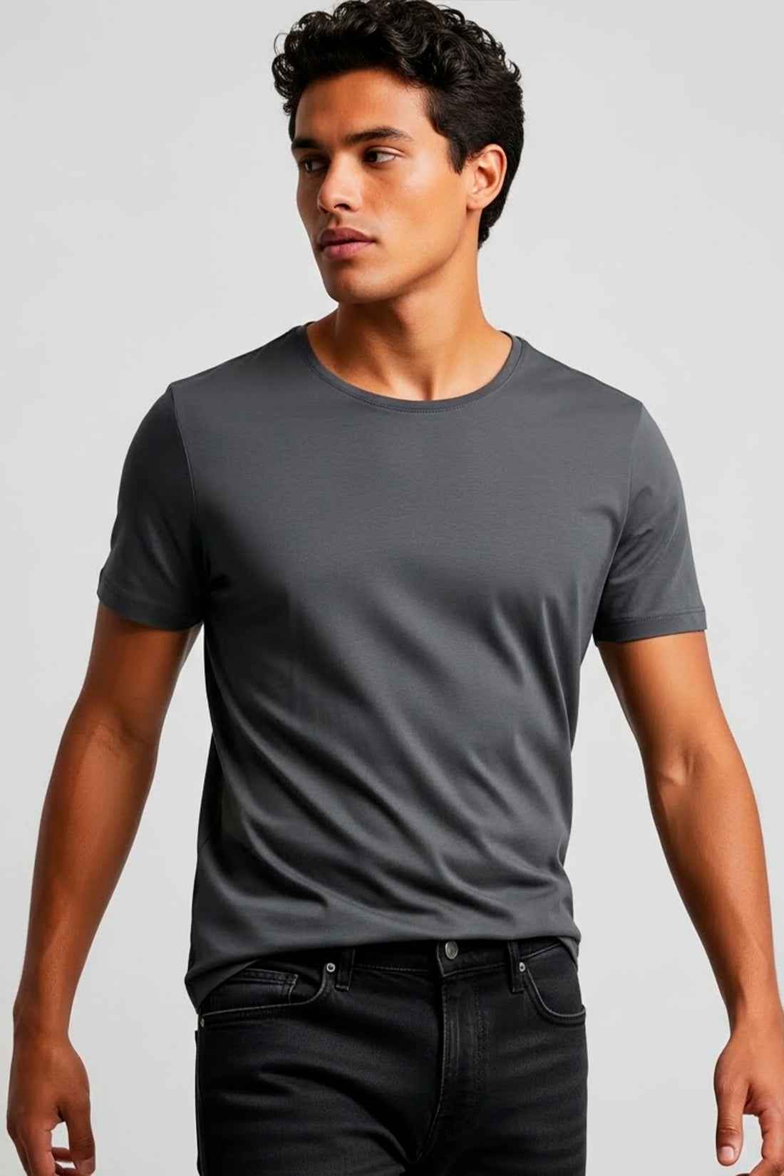 Camiseta premium algodão egípcio