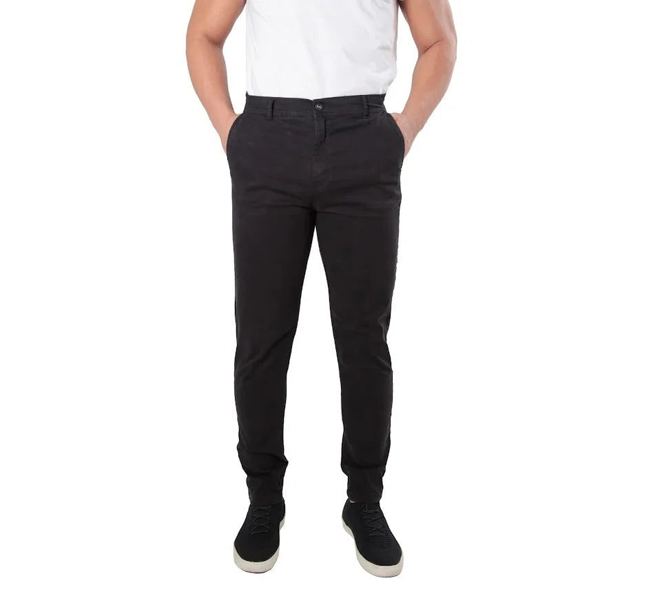 Calça sarja slim iron
